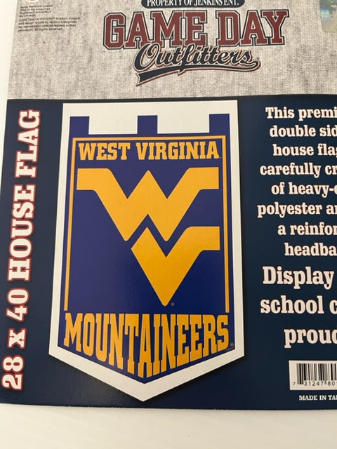 WVU House Flag (28x40)