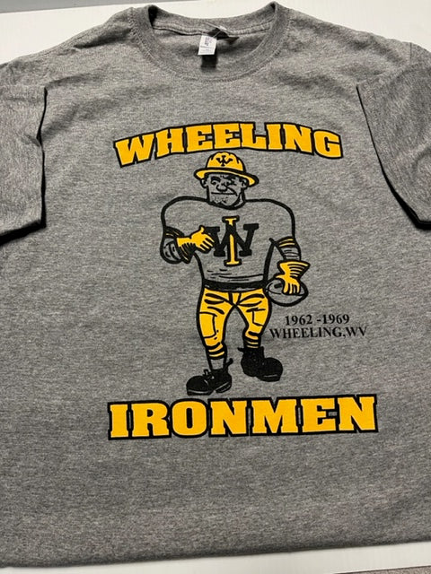 Wheeling Ironmen Grey Unisex T-shirt